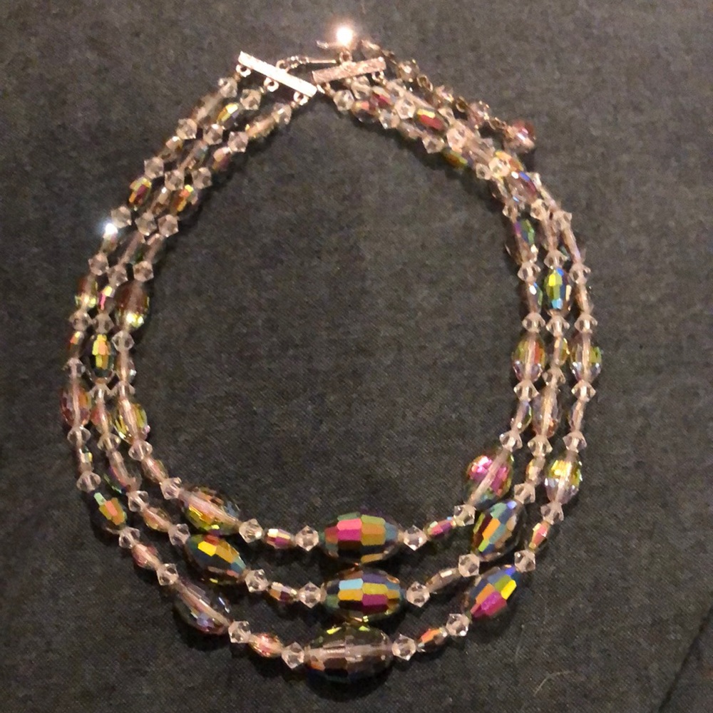 Vintage Crystal Choker Necklace